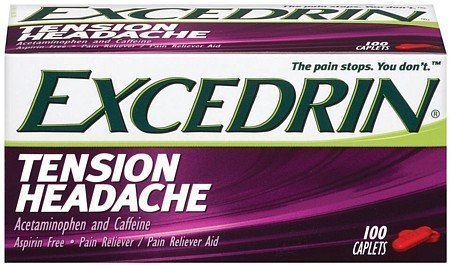 Excedrin Tension Headache Caplets 100