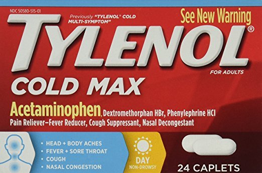 Tylenol Cold Max Day 24 Caplet