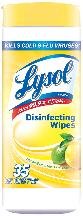 Image 0 of Lysol Disinfectant Wipe Lemon Lime Blossom 35 Ct