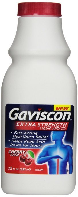 Gaviscon Extra Strength Liquid Cherry 12 Oz