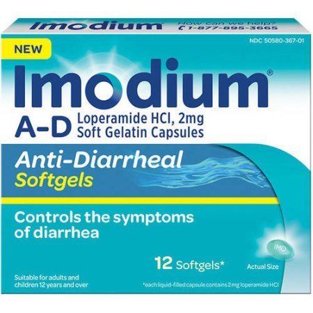 Imodium A-D Softgels  12 Ct