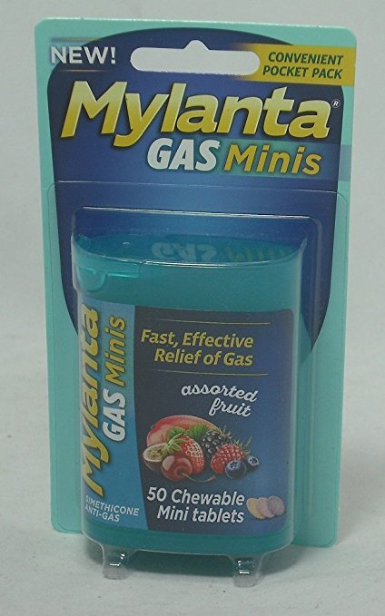 Image 0 of Mylanta Gas Assorted Fruit Mini 50 Tablet