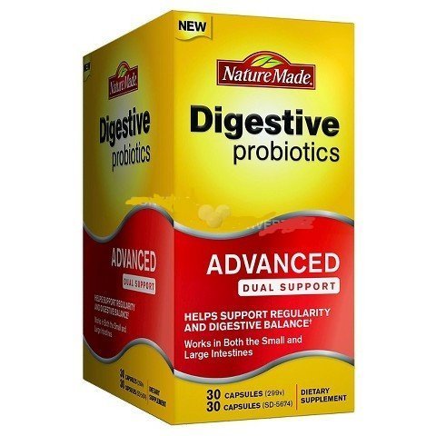 Image 0 of Nature Made Digestive Probiotic Advance 60 Capsules