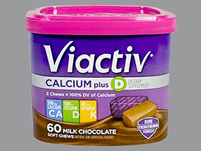 Viactiv Calcium+D Chocolate 60 Chews
