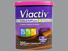 Image 0 of Viactiv Calcium+D Chocolate 100 Chews