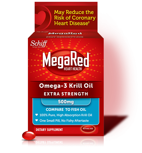 MegaRed Omega-3 Krill 500 Mg 45 Soft Gels