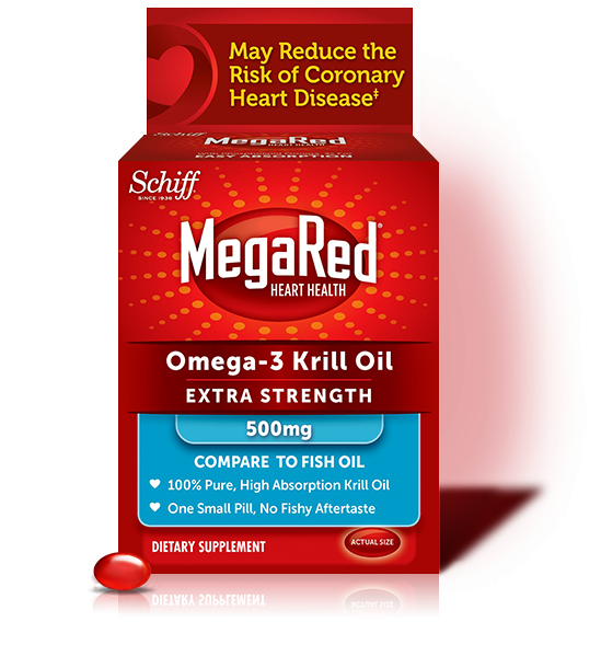 Image 0 of MegaRed Omega-3 Krill 500 Mg 45 Soft Gels