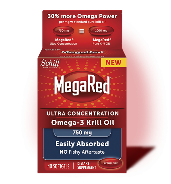 MegaRed Omega3 Krill 750 Mg 40 Soft Gels