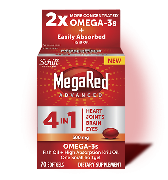 Image 0 of MegaRed Advance 4 In 1 2x Omega-3 500 Mg 70 Soft Gels