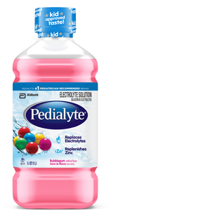 Pedialyte Rtf Liquid Bubble Gum 8 x 1 Liter