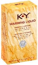 K-Y Liquid Warming Lubricant 2.5 Oz