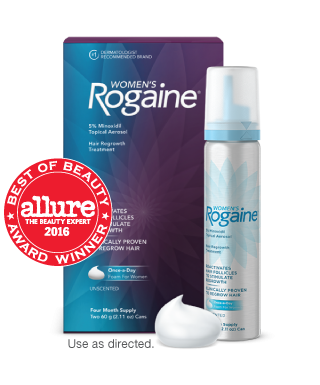 Image 0 of Rogaine For Women 5% Foam 4 Month Supply 2 x 2.11 Oz