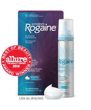 Rogaine For Women 5% Foam 1 Month Supply 2.11 Oz