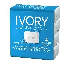 Ivory Simply Clean Bath Bar 4 x 4 Oz