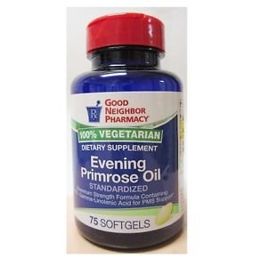 Gnp Evening Primrose Oil 500 Mg 75 Soft Gel Caps