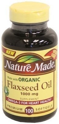 Nature Made Flaxseed Oil 1000 Mg 100 Gel Caps