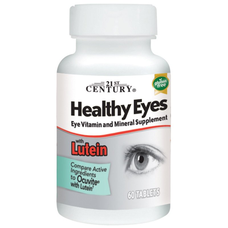 21 St Century Healthy Eyes With Lutein 60 Tablet
