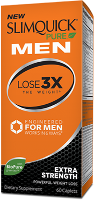 Slimquick Men Extra Strength 60 Caplets