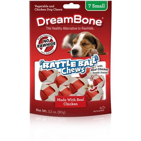 Image 0 of Dreambone Rattle Ball 7 Chews