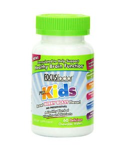 Focus Factor For Kid's Chew Able 60 Tablet