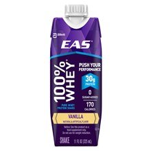 Eas 100% Whey Ready To Drink Shake Vanilla Liquid 4 x 11 Oz