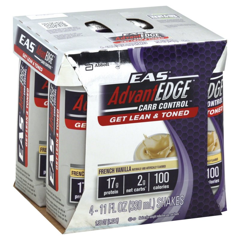 Image 0 of Eas Advantage Ready To Drink Shake Vanilla Liquid 4 x 11 Oz