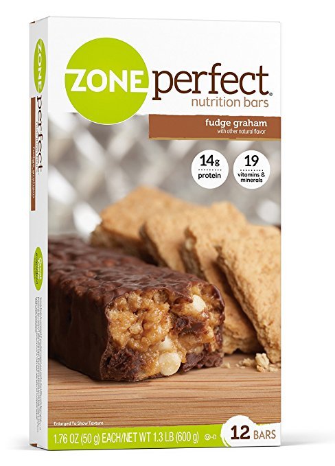 Image 0 of Zone Perfect Fudge Graham Bars 12 x 1.76 Oz