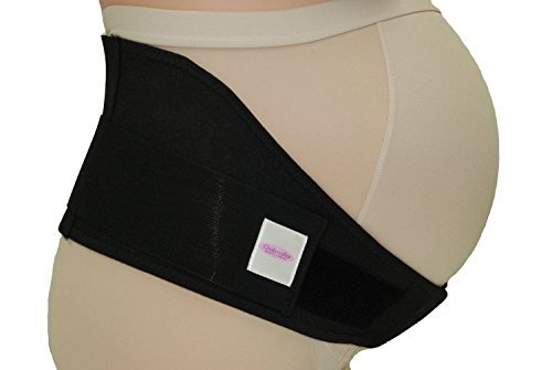 Image 0 of Gabrialla Maternity Belt Medium Support Black Large Dropship