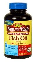 Image 0 of Nature Made Fish Oil One Per Day 120 Soft Gel Capsules
