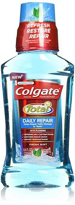 Image 0 of Colgate Total Daily Repair Fresh Mint Mouth Wash 250 Ml