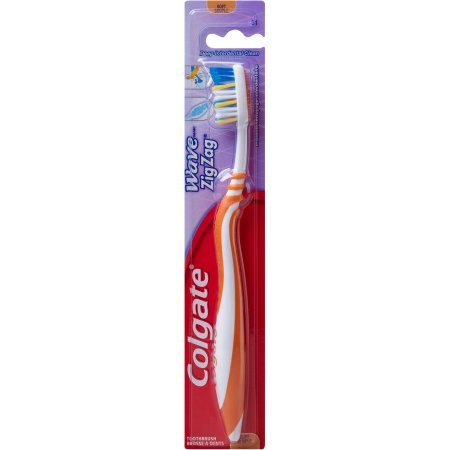 Image 0 of Colgate Toothbrush Full Head Wave Zig-Zag Soft