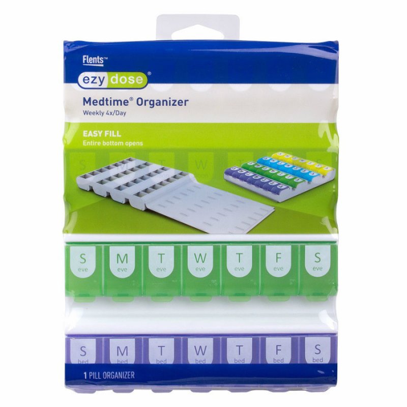 Medtime 66706 Pill Organizer Xl Weekly 4X / Day