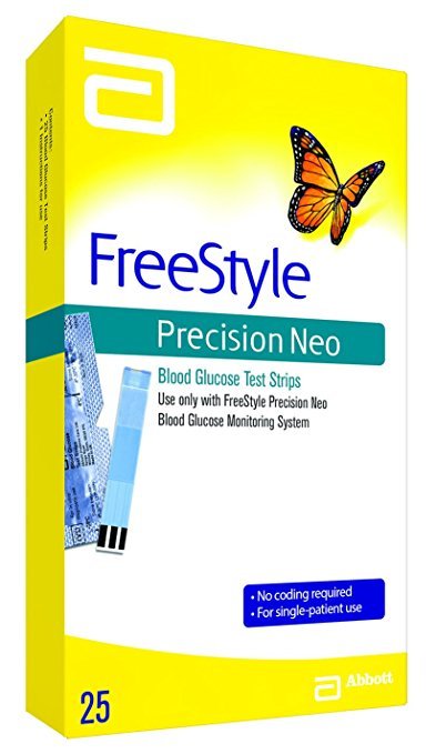 Freestyle Precision Neo Test Strips 25 Ct