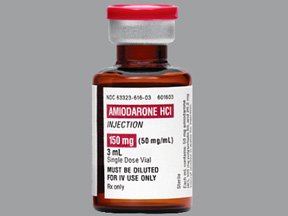 Amiodarone Hcl 150 Mg 3 Ml SDV 25 x 3 Ml By Fresenius Kabi