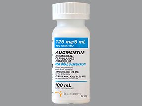 Augmentin 125Mg / 5Ml Suspension 100 Ml By Dr. Reddy's Labs