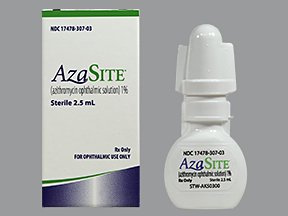 Azasite 1% eye Drop 2.5 Ml By Akorn Inc