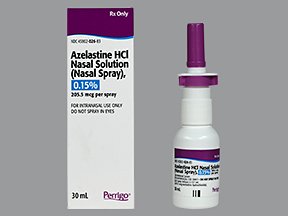 is azelastine hydrochloride nasal spray addictive
