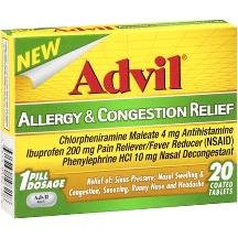 Image 0 of Advil Allergy Congest Relief 20 Tablets