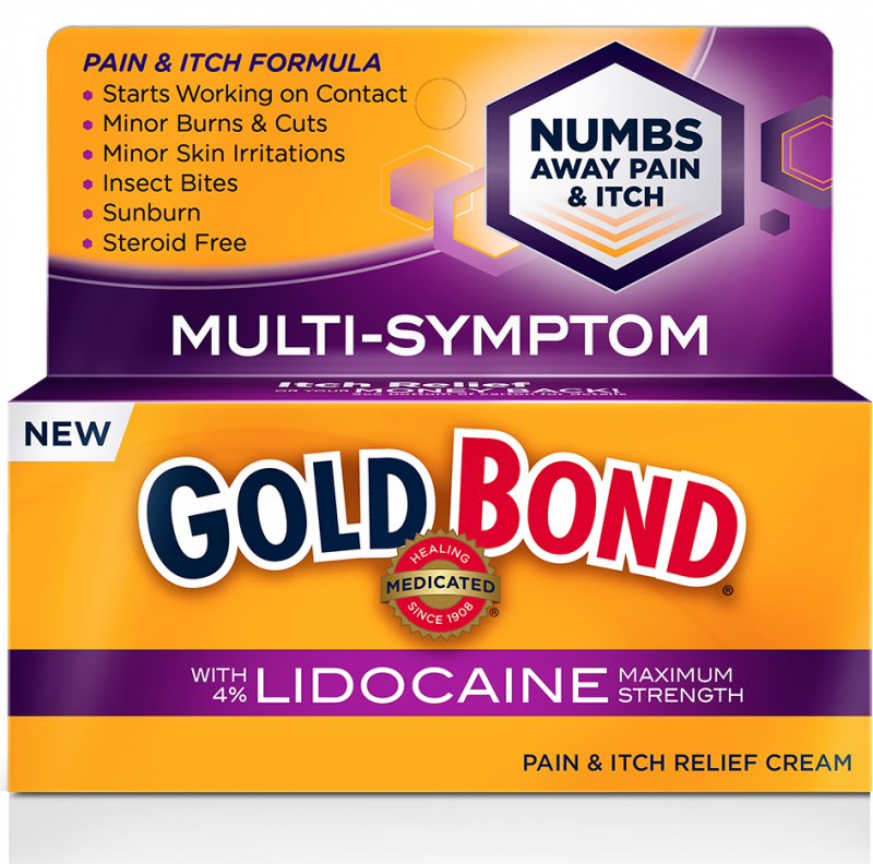 Gold Bond Ultimate Pain Itch Lidocaine Cream 1.75 Oz