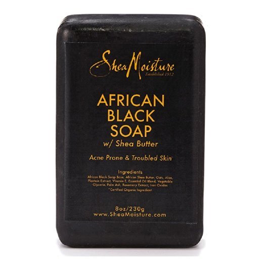 Image 0 of Sheamoisture Soap African Black 8 Oz