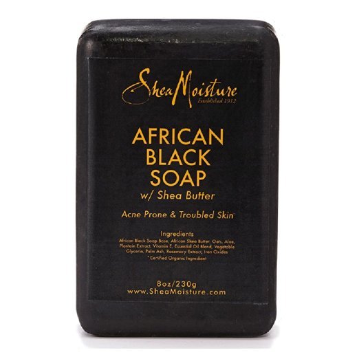 Image 0 of Sheamoisture Soap African Black 8 Oz