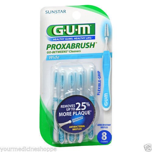 Image 0 of Gum Go Betweens Proxabrush Wide 8 Ct