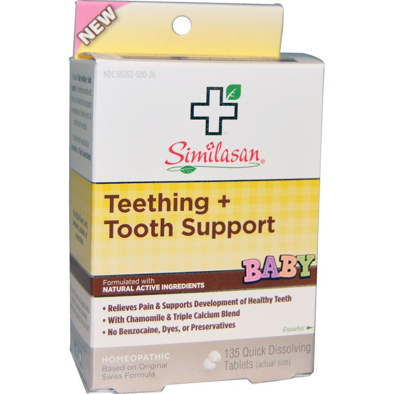 Image 0 of Similasan Baby Teething + Tooth Tab 135 Ct