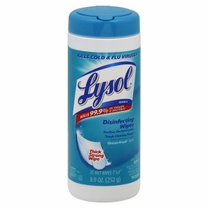 Lysol Disinfect Ocean Fresh Wipes 35 Ct