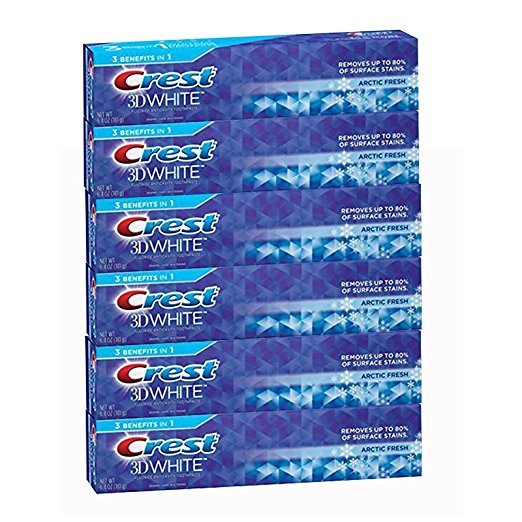 Image 0 of Crest 3D White Arctic Fresh Toothpaste 6.4 Oz