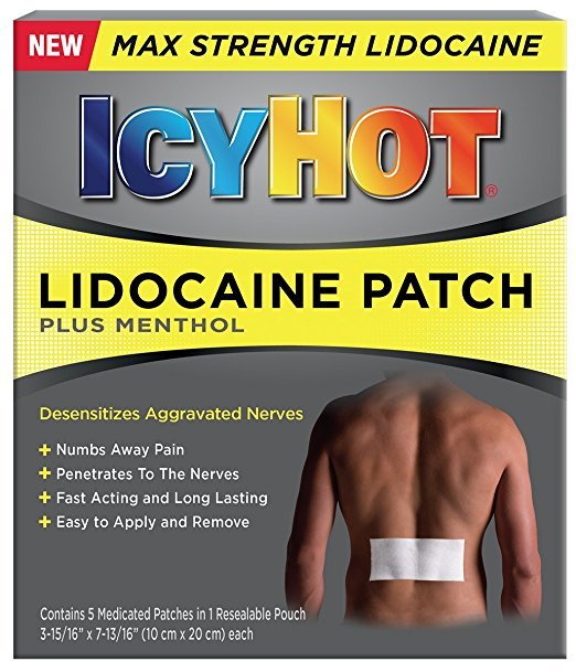 Icy Hot Lidocaine Patch 5 Ct