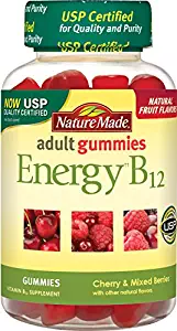 Nature Made B12 Energy Wild Berry 80 Gummies
