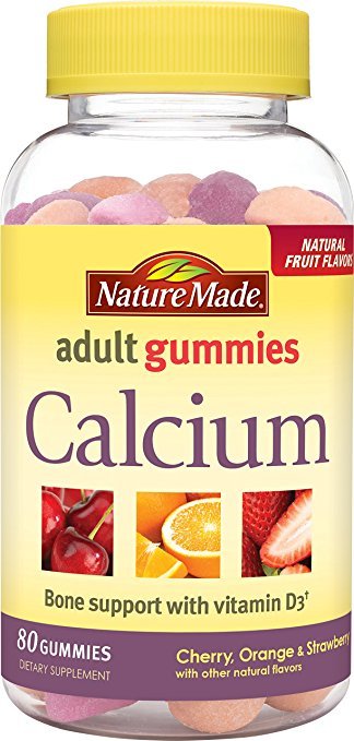 Nature Made Calcium With Vitamin-D3 Gummies 80