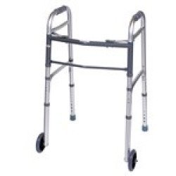 Image 0 of Kd Folding Walker With Wheels Dropship