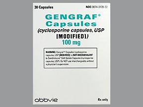 Image 0 of Gengraf 100 Mg 5 x 6 Unit Dose Caps By Abbvie US